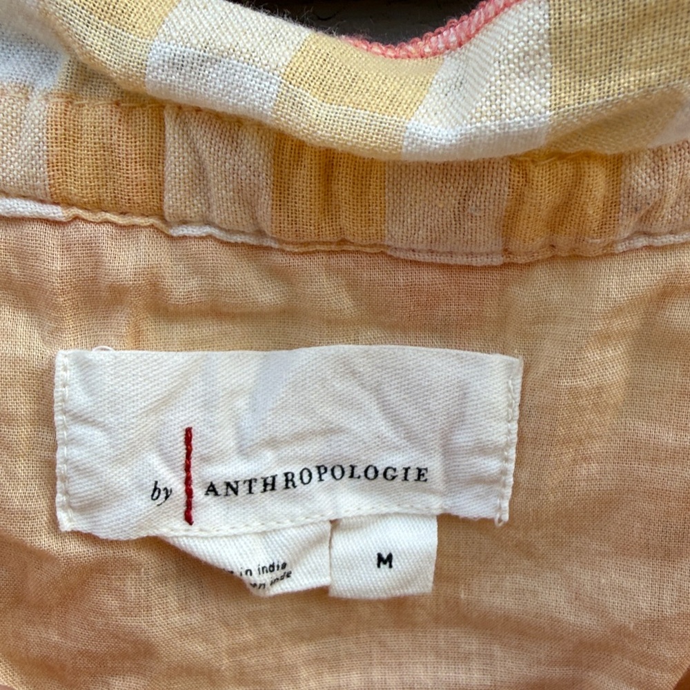 Anthropologie | Embroidered Flower Print Tank size Medium - Picture 3 of 5